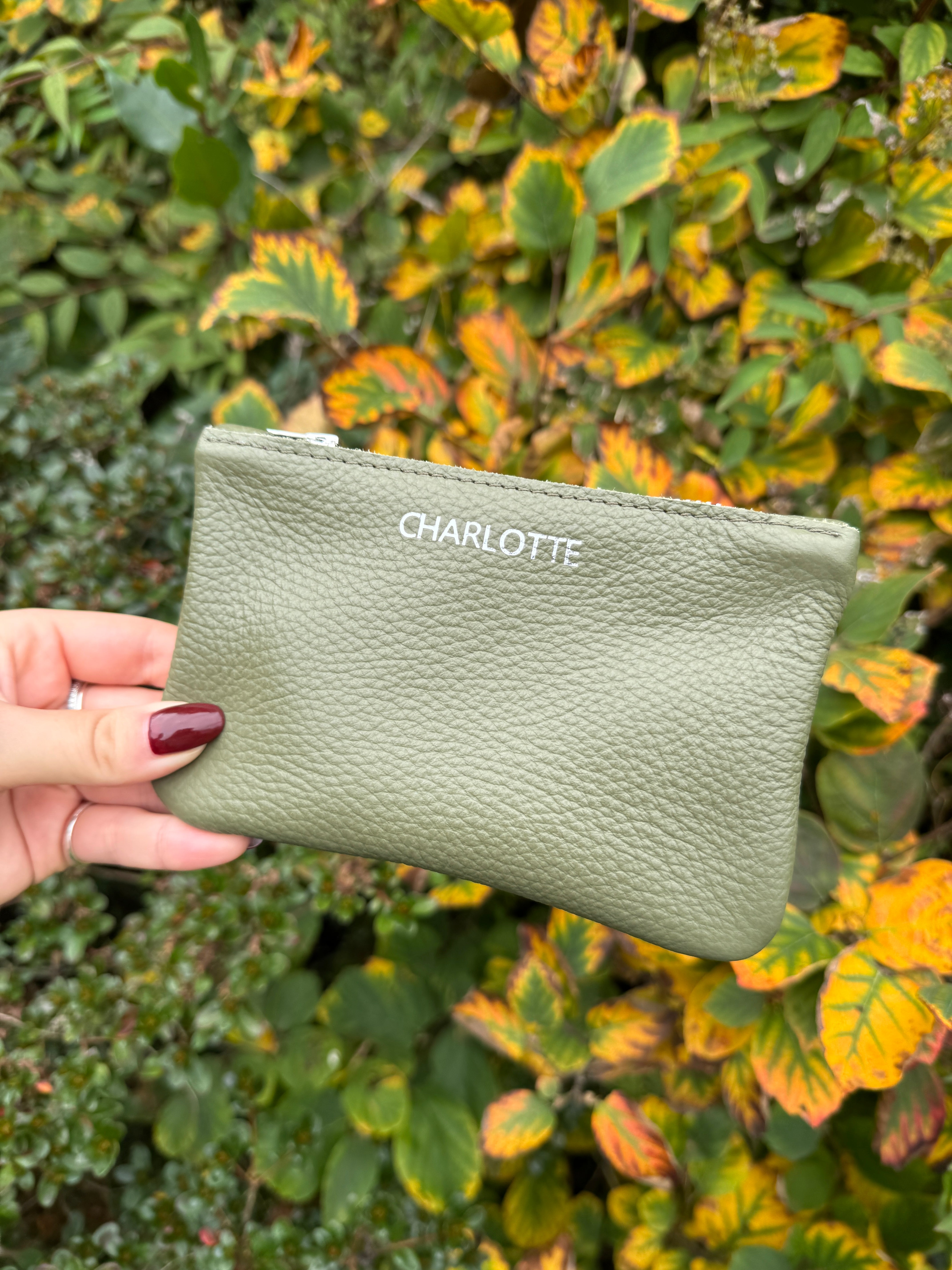 Personalised Leather Purse