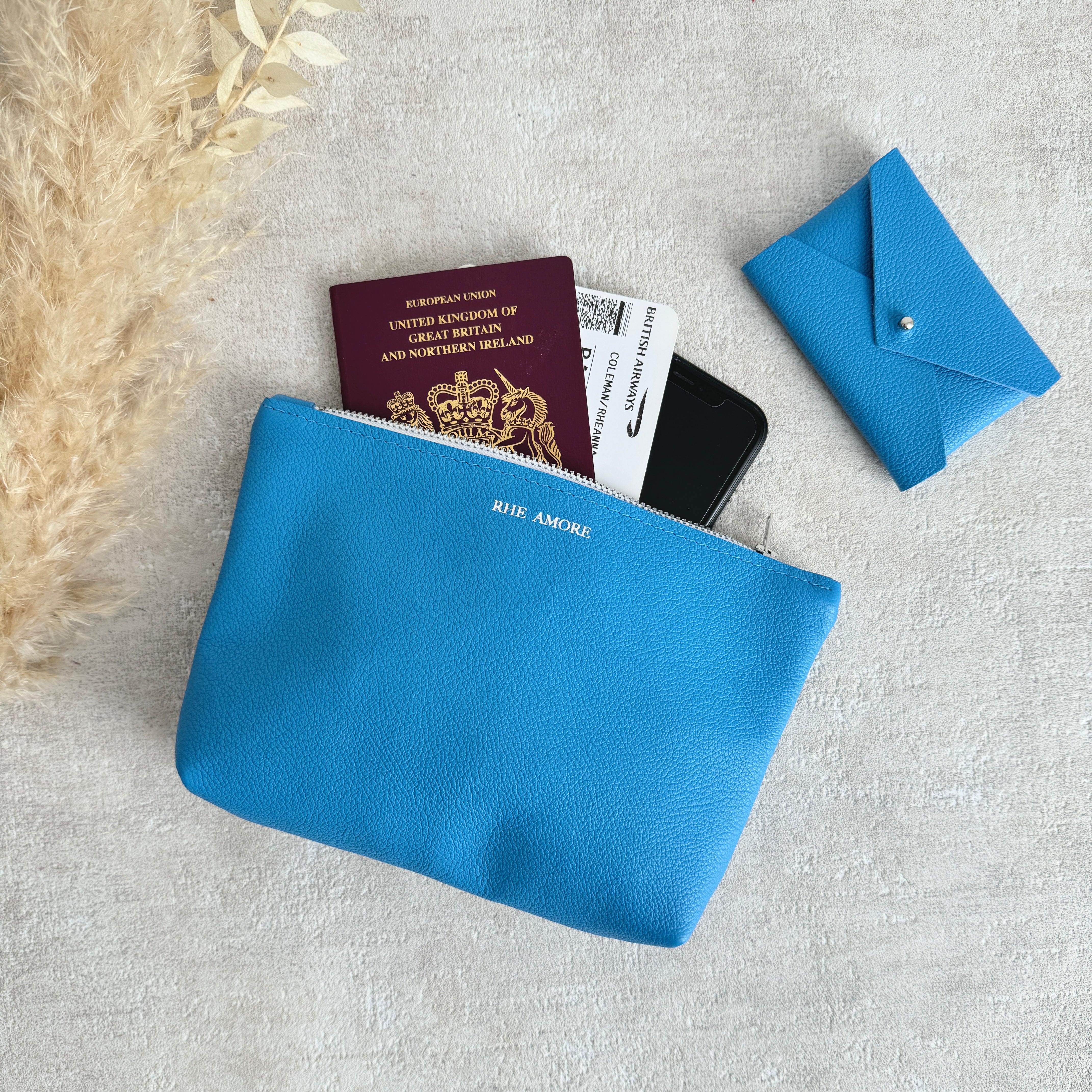 Leather Zipped Pouch