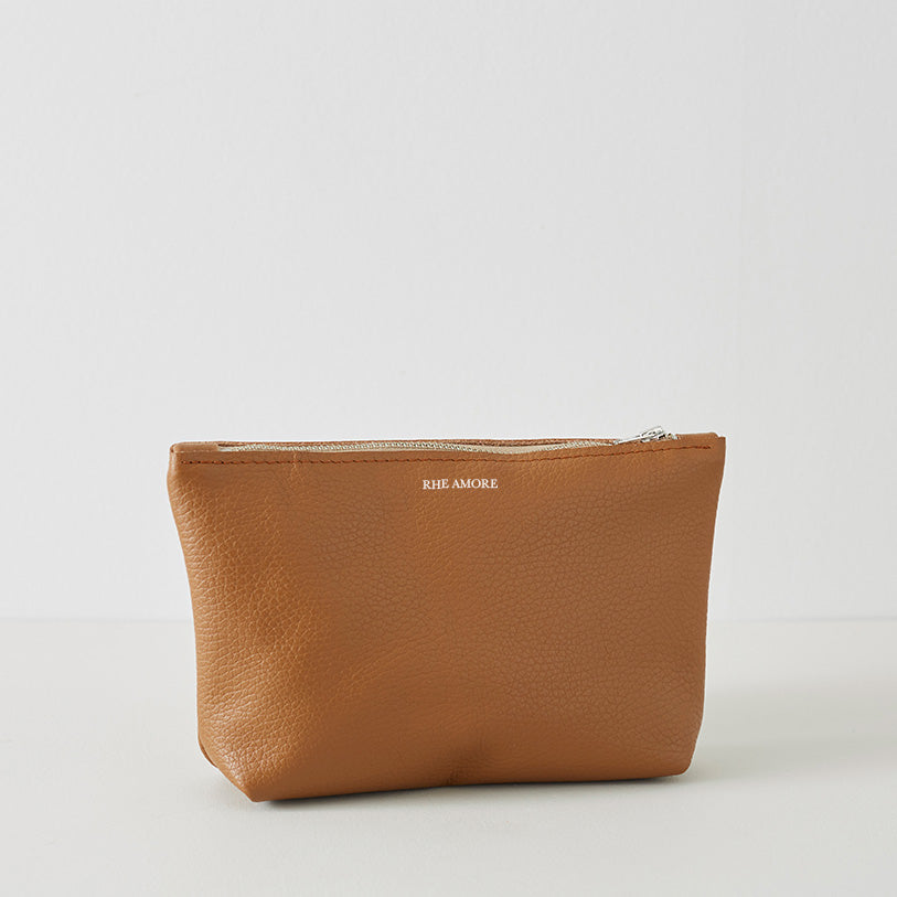 Last Chance Product - Leather Zipped Pouch