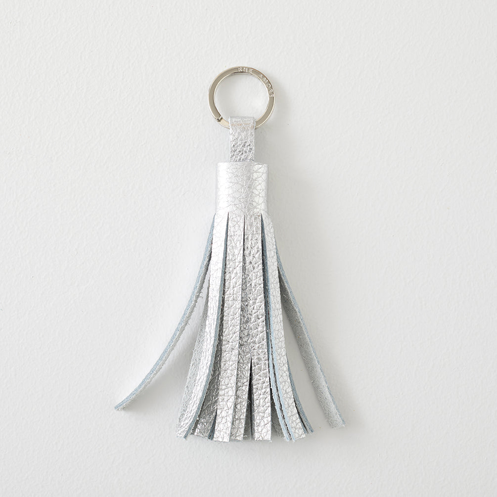 Metallic Leather Tassels