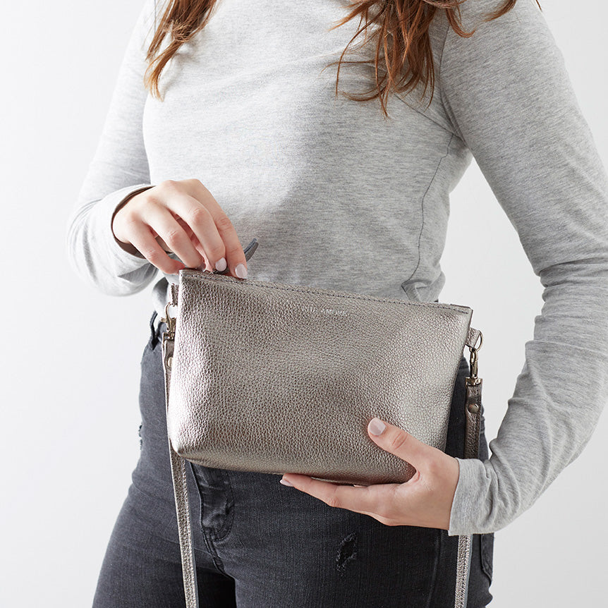 Colourful Leather Crossbody Bag