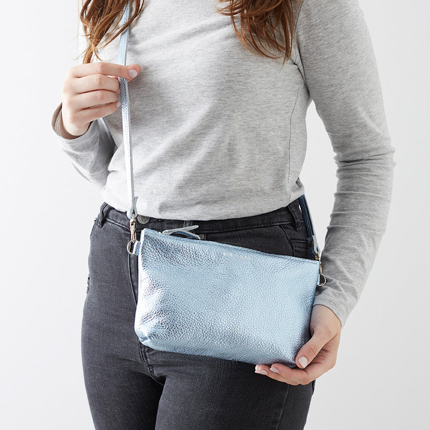 Colourful Leather Crossbody Bag
