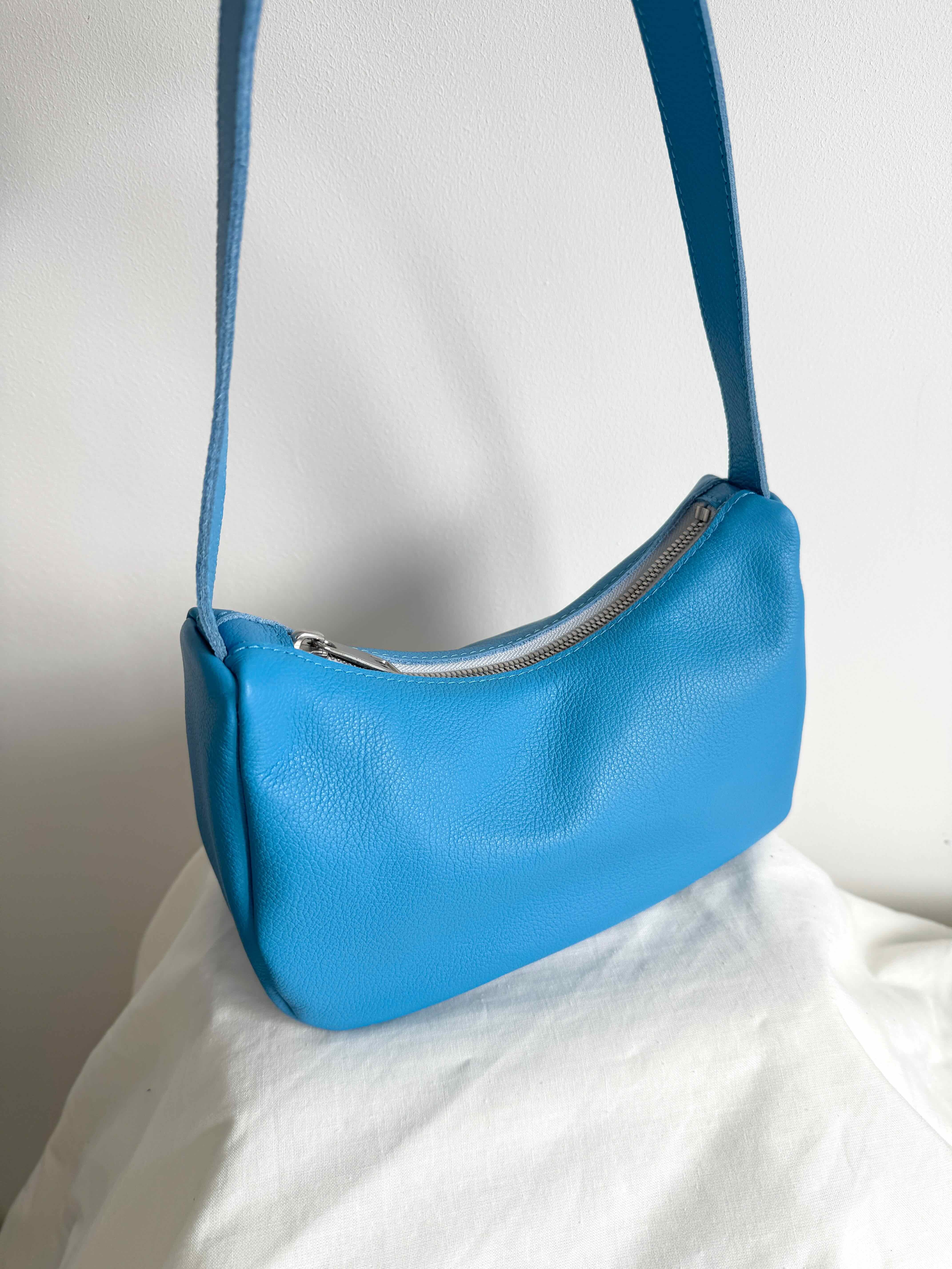 Azure Blue Shoulder Bag