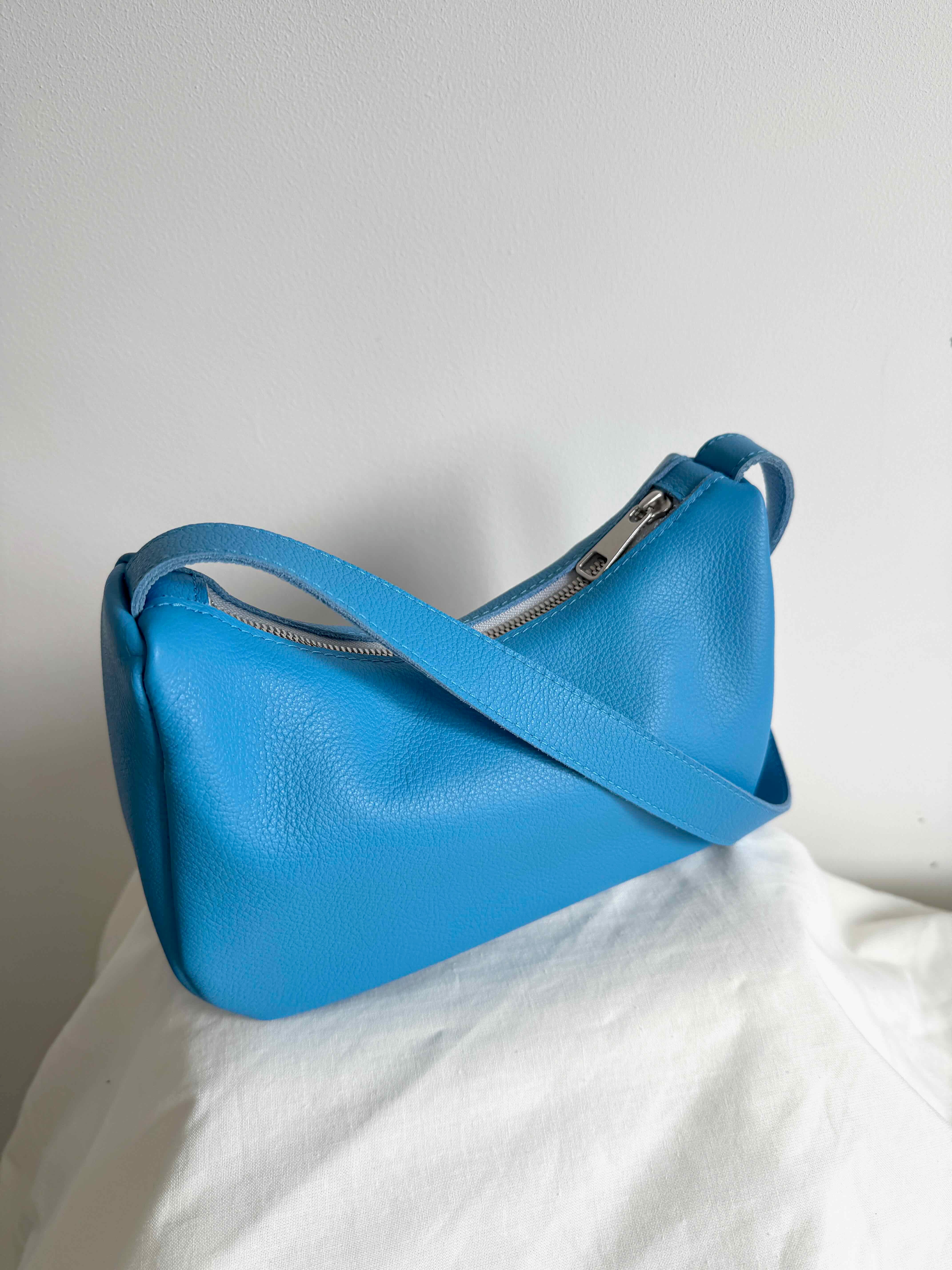 Azure Blue Shoulder Bag