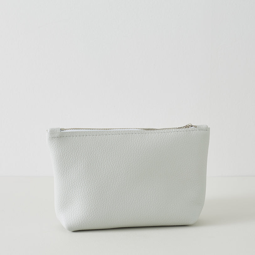 Last Chance Product - Leather Zipped Pouch