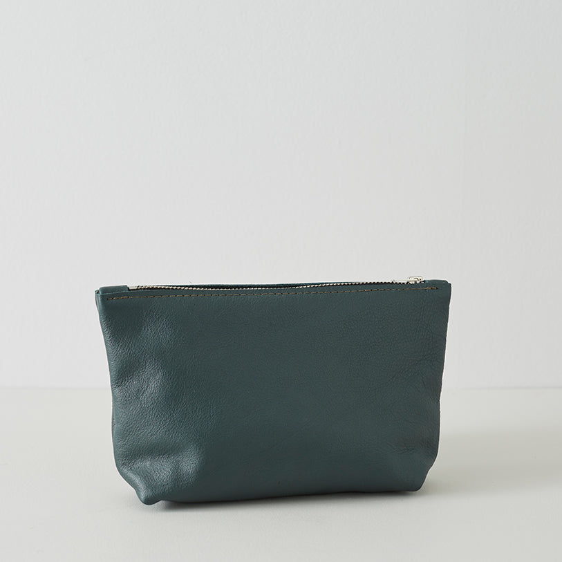 Last Chance Product - Leather Zipped Pouch