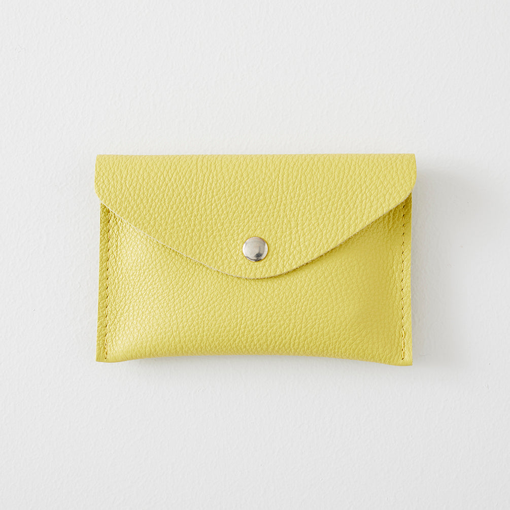 Personalised Leather Envelope Purse