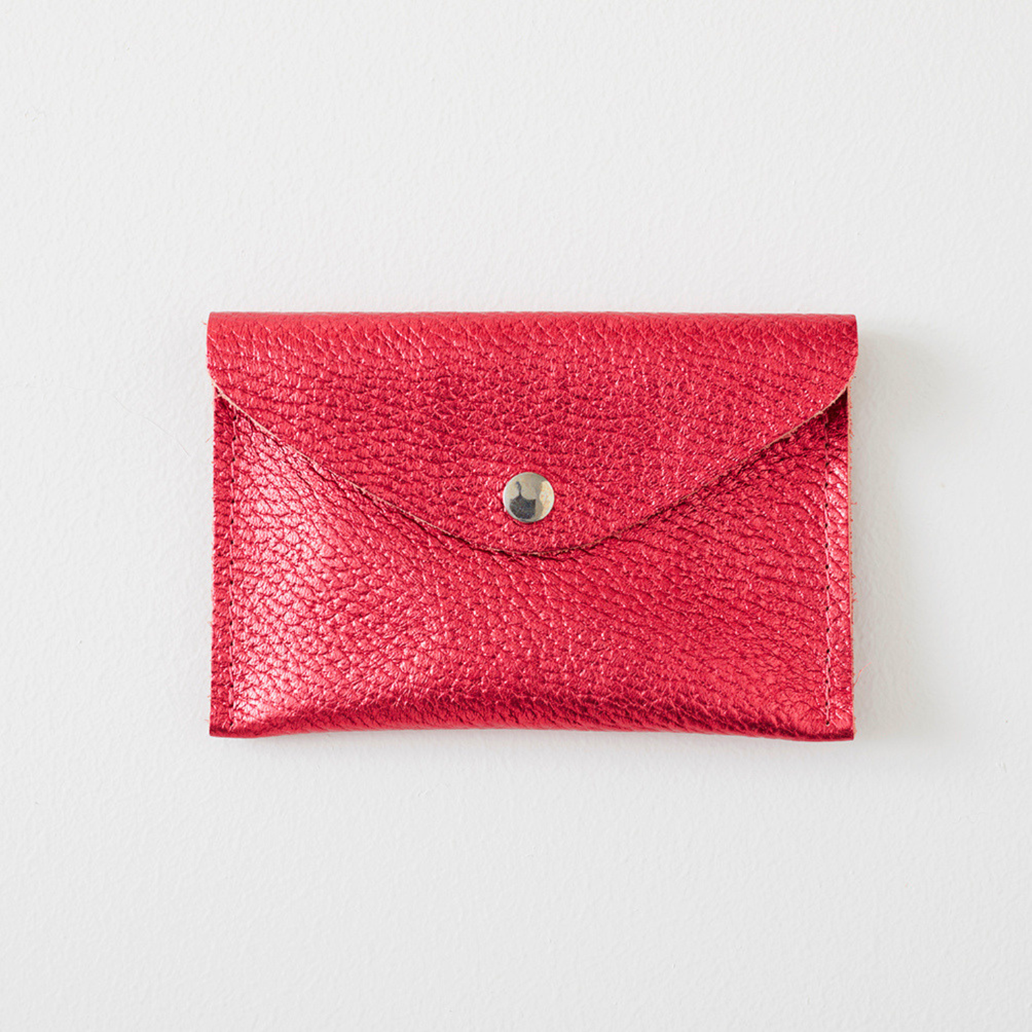 Personalised Leather Envelope Purse