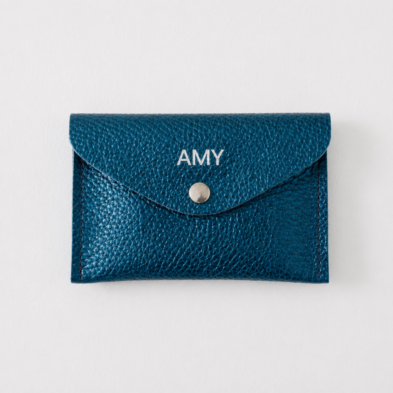 Personalised Leather Envelope Purse